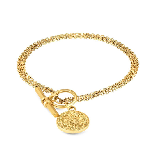 Gouden One Jewels armband met elegant ontwerp en stijlvolle sluiting.