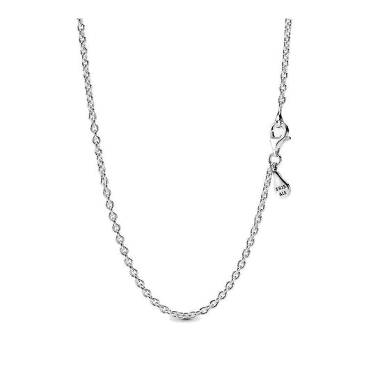 Pandora ketting voor dames van sterling zilver met een tijdloze uitstraling.