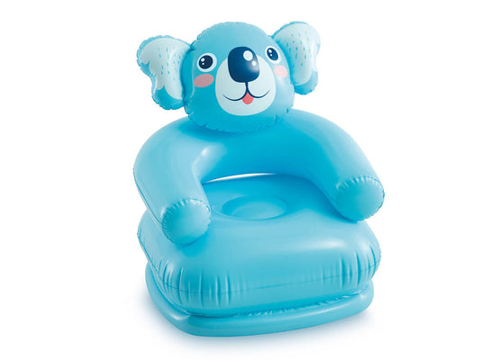 Intex kinderstoel 'Happy Animal' Blauw