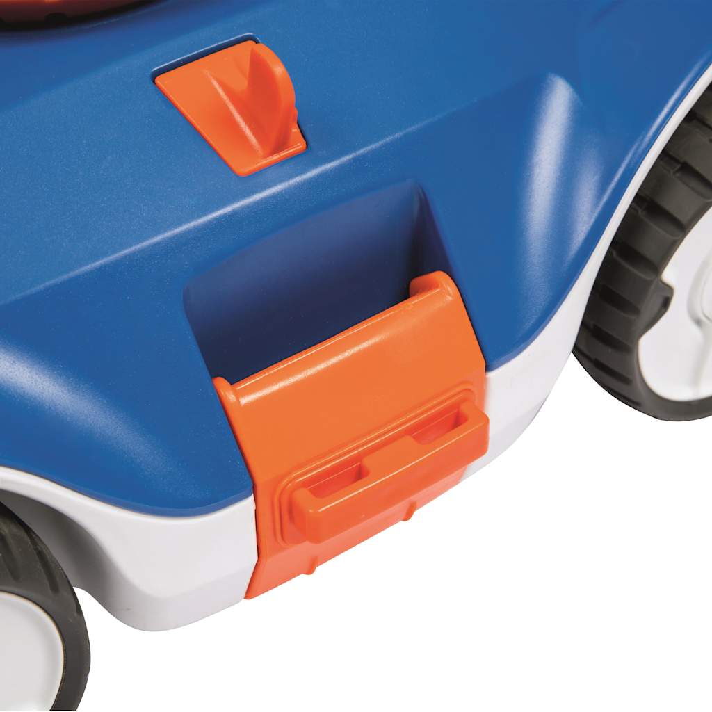 Detail van de oranje handgreep van de Bestway Flowclear Aquatronix zwembadreinigingsrobot.