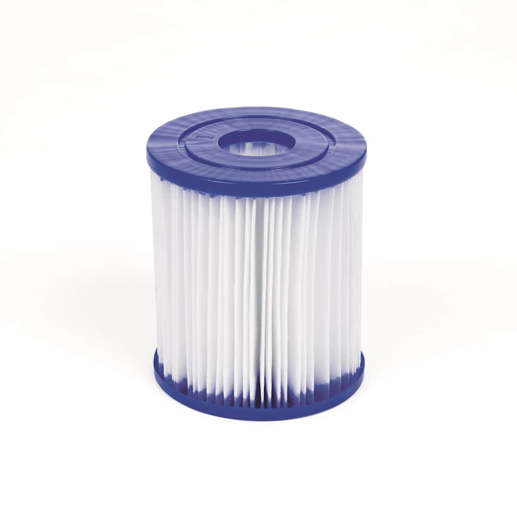 Detail van de filterpatroon voor de Bestway Fast Set zwembadset van vidaXL.