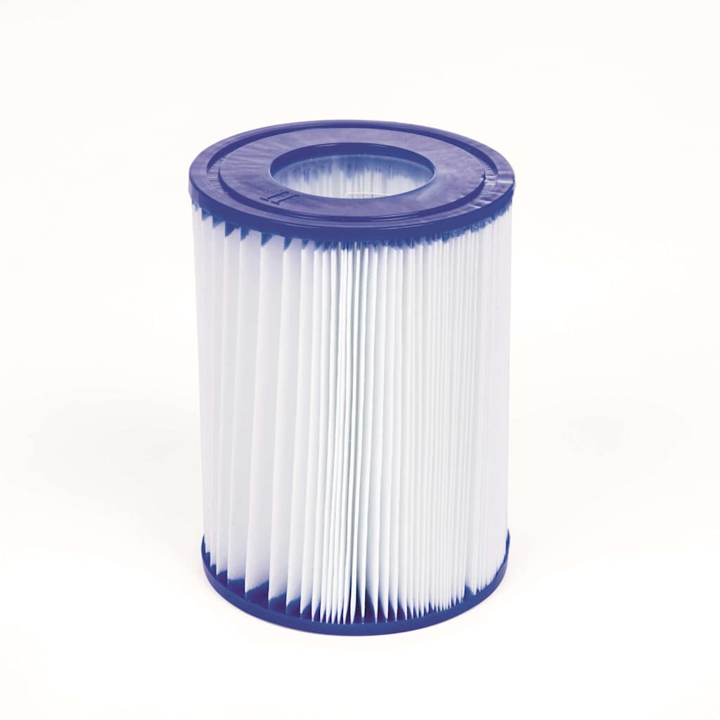 Detail van de filterpatroon voor de Bestway Fast Set zwembadset van vidaXL.