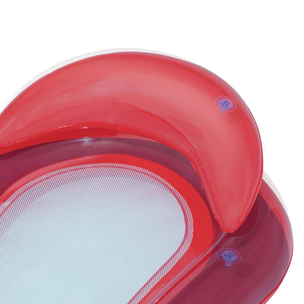 Detail van de comfortabele hoofdsteun van de Bestway Aqua Lounge zwembadlounger.