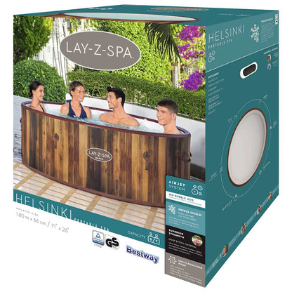 Bestway Hottub opblaasbaar Lay-Z-Spa Helsinki AirJet