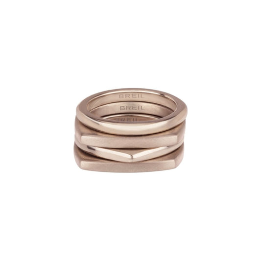 Stijlvolle Breil ring voor dames in 18 karaat, met een elegant ontwerp.