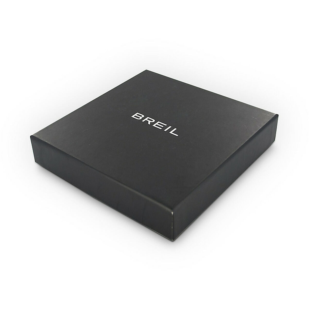 Zwarte luxe merkdoos van Breil voor de elegante ketting TJ3152.