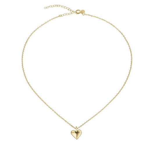 Breil dames ketting van sterling zilver met elegante hartvormige hanger.