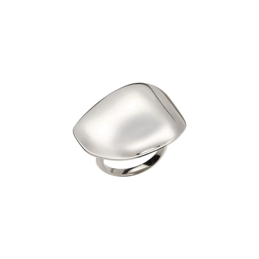 Breil ring voor dames met een elegant, luxe ontwerp in zilverkleur.