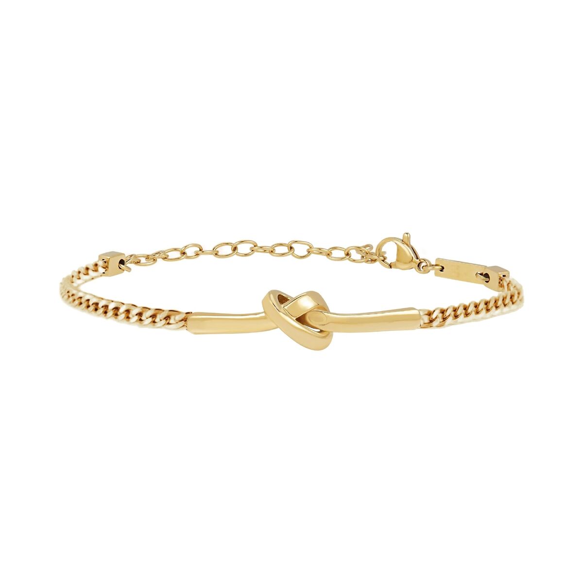 Gouden Breil armband voor dames met cirkelvormig ontwerp en elegante afwerking.