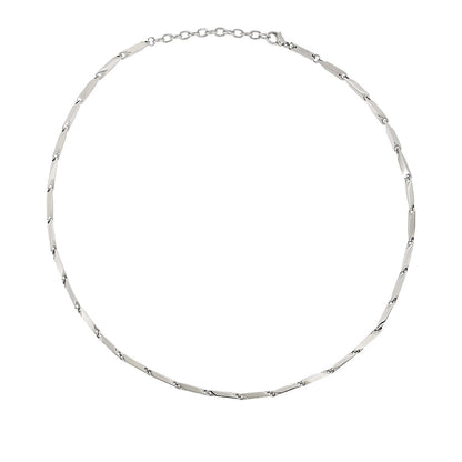 Breil ketting dames van sterling zilver 925 met elegant ontwerp en schakels.