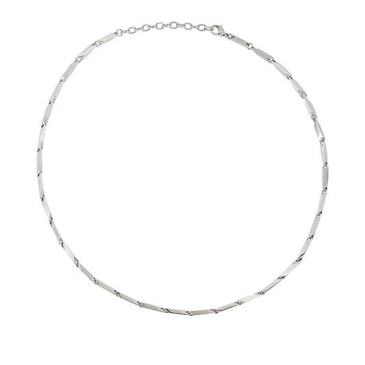 Breil ketting dames van sterling zilver 925 met elegant ontwerp en schakels.