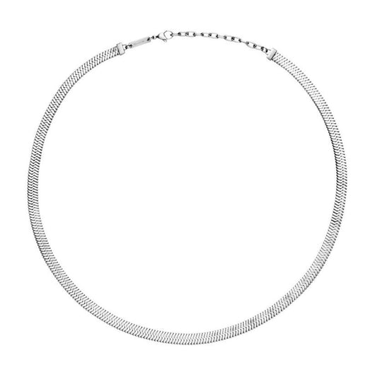 Elegante Breil ketting voor dames van sterling zilver met een verfijnd ontwerp.