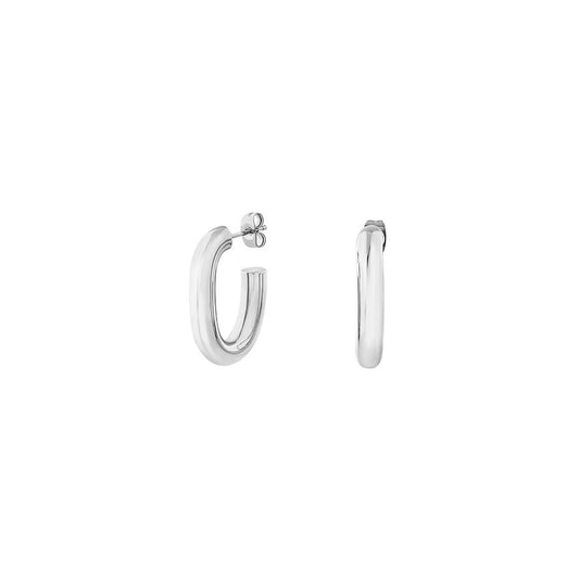 Breil oorbellen dames in sterling zilver 925, elegant ontwerp met een verfijnde uitstraling.