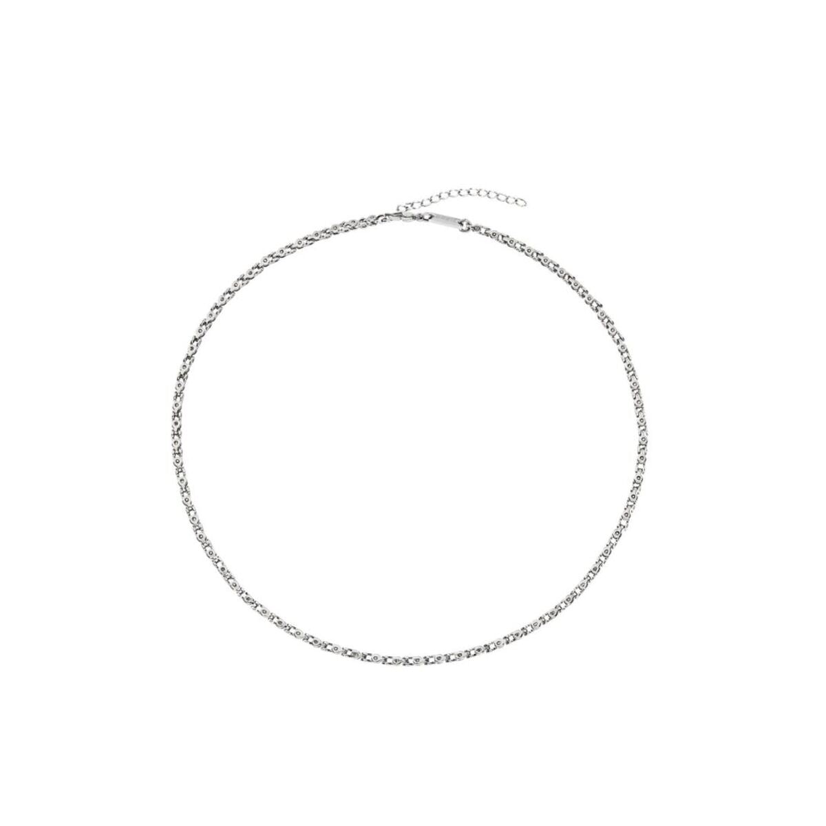 Sterling zilveren Breil ketting met een tijdloos ontwerp en elegante uitstraling.