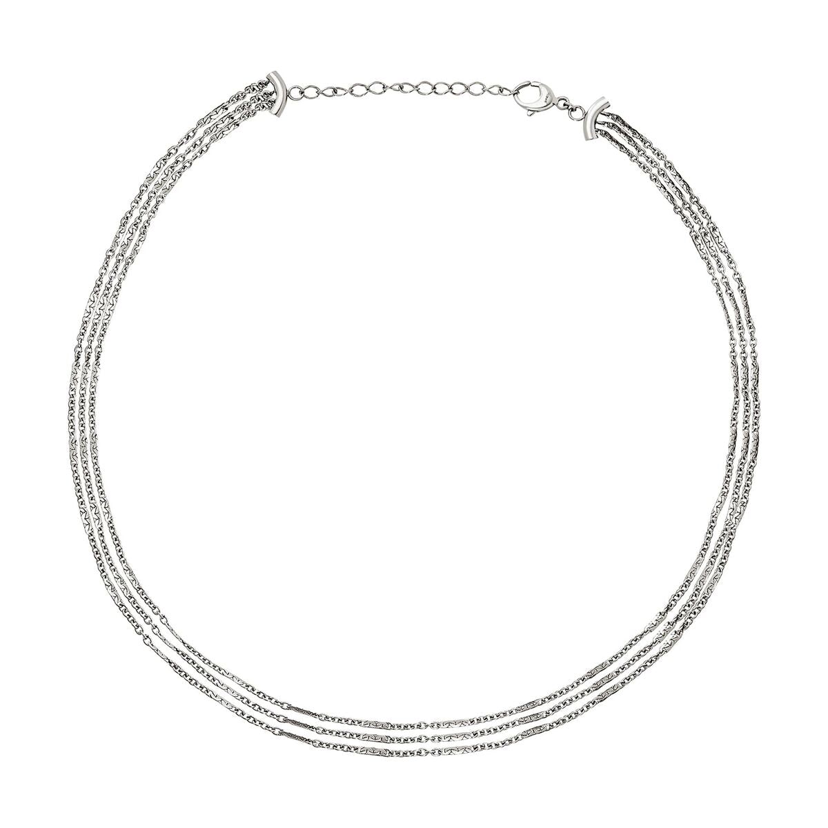 Sterling zilveren ketting van Breil met een tijdloos ontwerp en meerdere schakels.