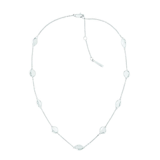 Elegante Calvin Klein damesketting met een tijdloos ontwerp en glanzende schakels.