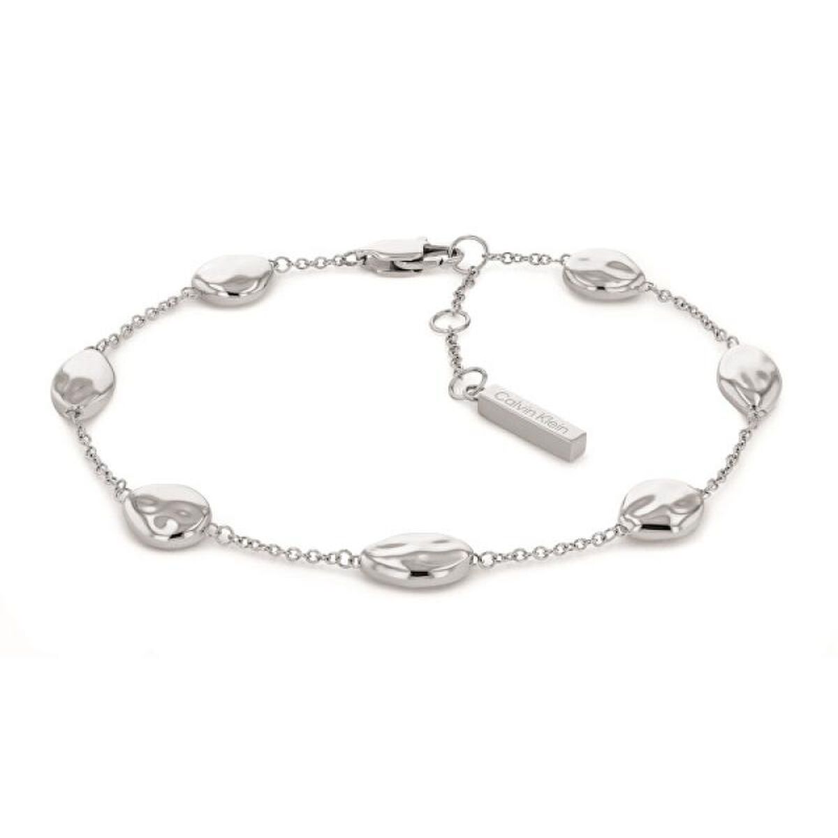 Elegante Calvin Klein armband voor dames met een luxe, glanzend ontwerp.