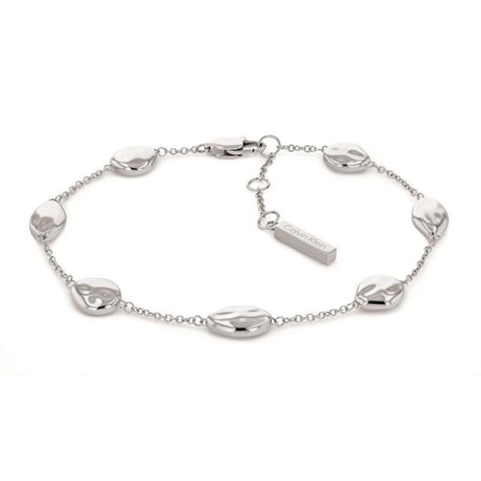 Elegante Calvin Klein armband voor dames met een luxe, glanzend ontwerp.