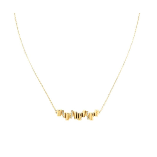 Gouden Calvin Klein ketting met tijdloos ontwerp en elegante details.