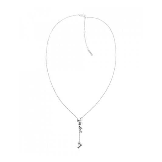 Calvin Klein damesketting in roestvrij staal met tijdloos design en elegante details.