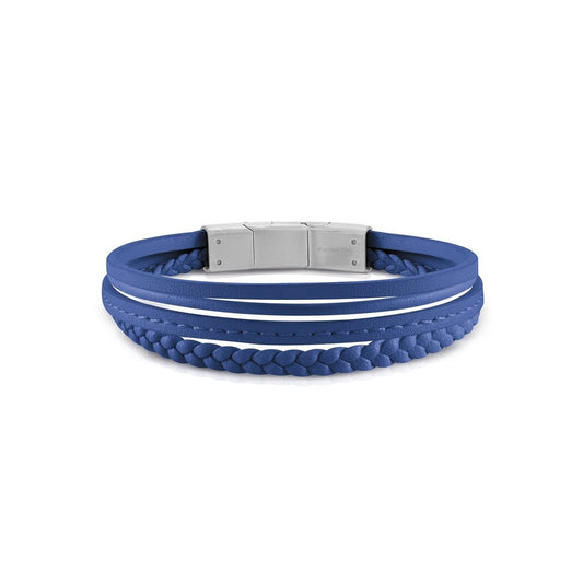 Guess armband voor dames in luxe blauw met elegant design en metalen sluiting.