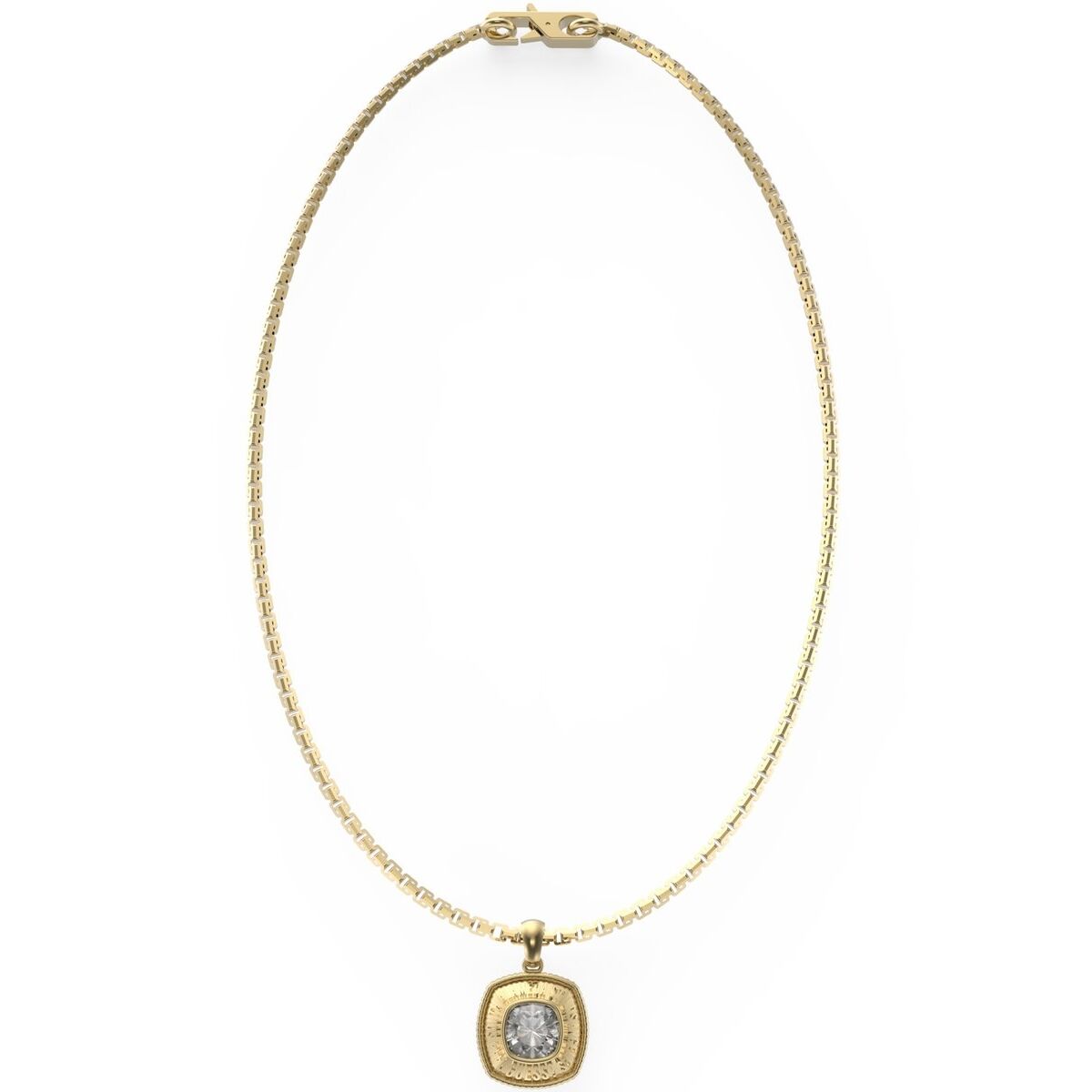Elegante Guess ketting voor dames met gouden afwerking en een verfijnde hanger.