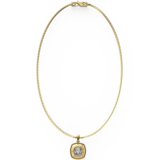 Elegante Guess ketting voor dames met gouden afwerking en een verfijnde hanger.