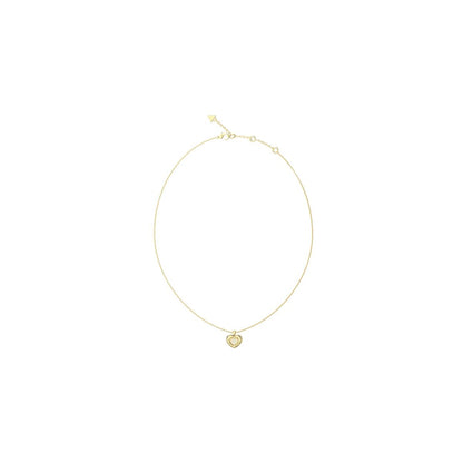 Gouden Guess ketting voor dames met een elegant hartje als hanger.