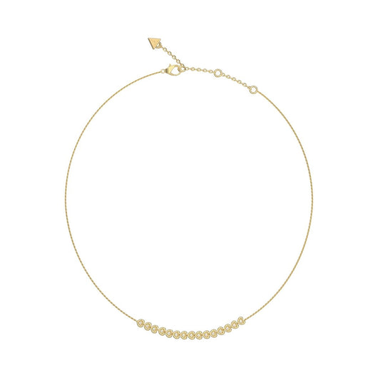 Gouden Guess ketting met elegant ontwerp en subtiele details, perfect voor elke gelegenheid.