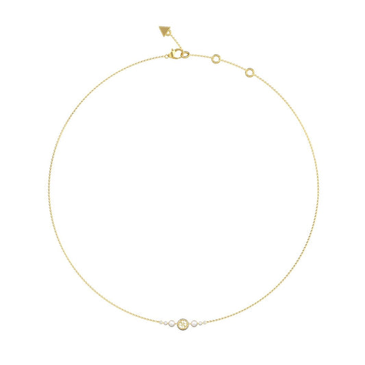 Gouden Guess ketting voor dames met elegante details en hoogwaardige afwerking.