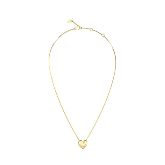 Gouden Guess ketting voor dames met een elegant hartontwerp.
