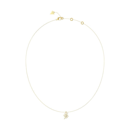 Gouden Guess ketting met verfijnde hanger in elegante stijl.