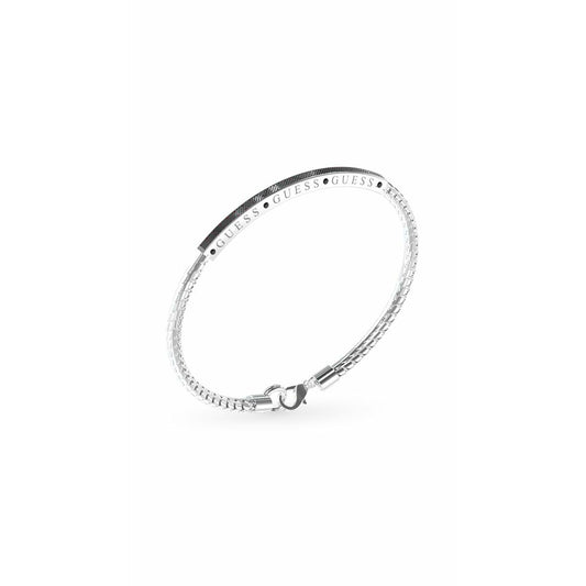 Elegante Guess armband voor dames met verfijnd ontwerp en zilverkleurige afwerking.