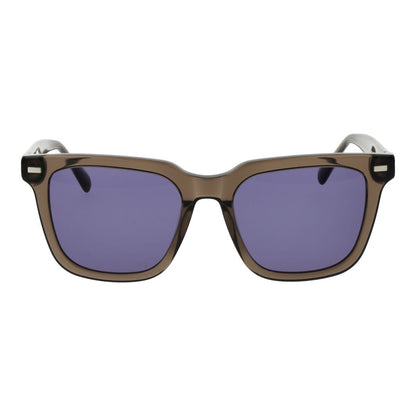 Detail van de Replay zonnebril RY666S met paarse glazen en modern montuur.