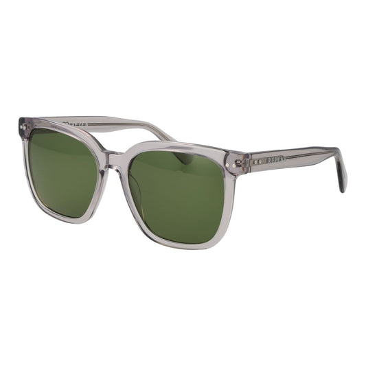 Transparante Replay zonnebril voor heren met groene glazen en trendy design.