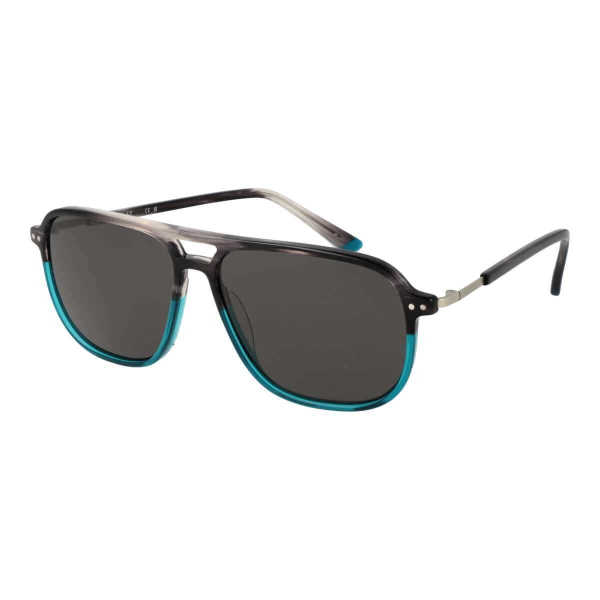 Replay zonnebril voor heren in trendy turkoois met UV400 bescherming.