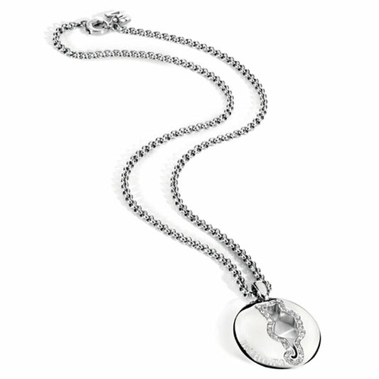 Zilveren Morellato ketting met elegante hanger in de vorm van een zeepaardje.