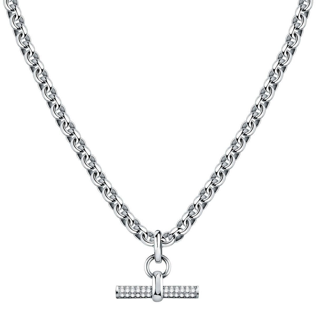 Elegante Morellato ketting voor dames met tijdloos ontwerp en glinsterende sluiting.