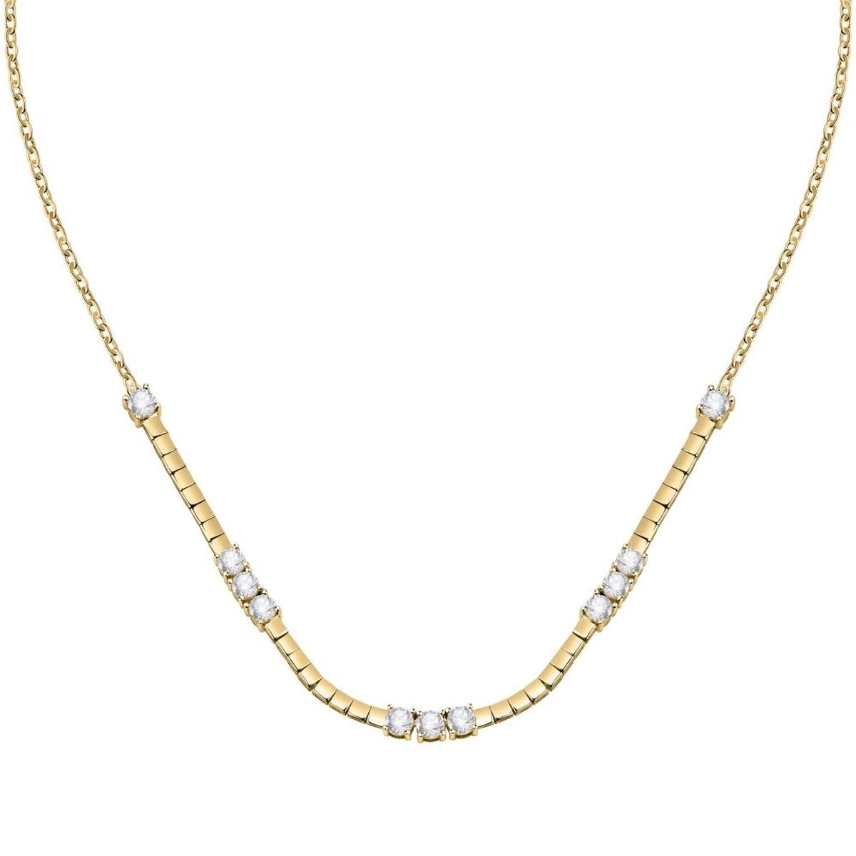 Morellato damesketting met elegant design en sprankelende details in goudkleur.