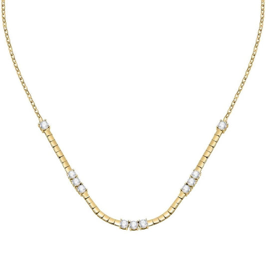 Morellato damesketting met elegant design en sprankelende details in goudkleur.