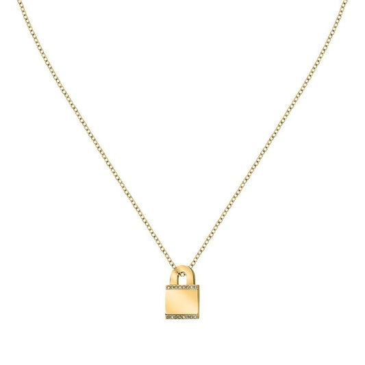 Morellato zilveren ketting met elegante luxe uitstraling en een verfijnd hangslot.