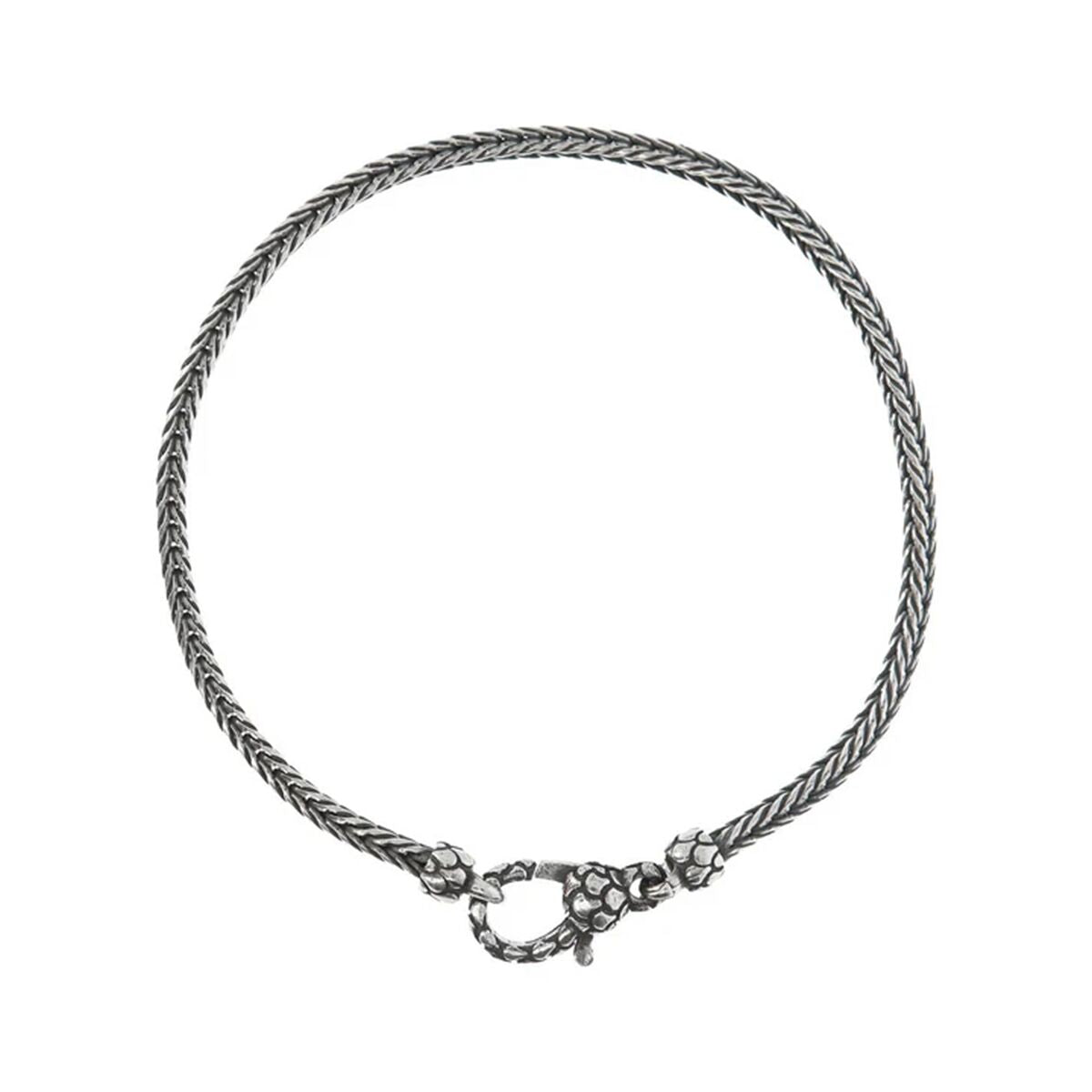 Zilverkleurige Albert M. ketting voor dames met elegant design en sluiting.