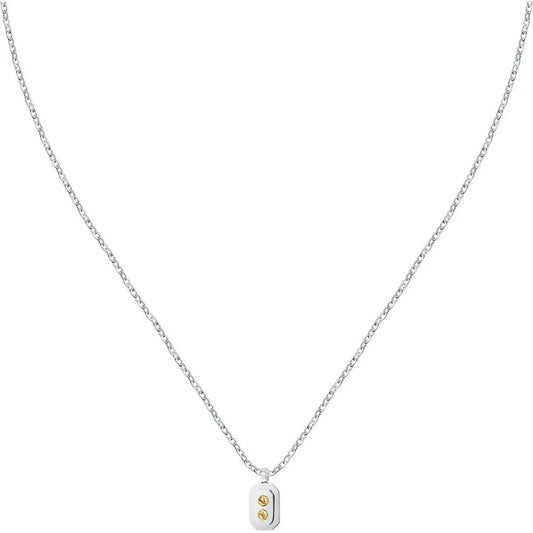 Elegante zilverkleurige Morellato ketting met een verfijnd ontwerp en subtiele details.