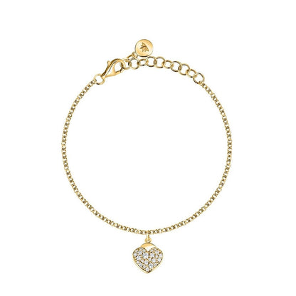 Morellato armband voor dames in zilver en roestvrij staal met elegante uitstraling.