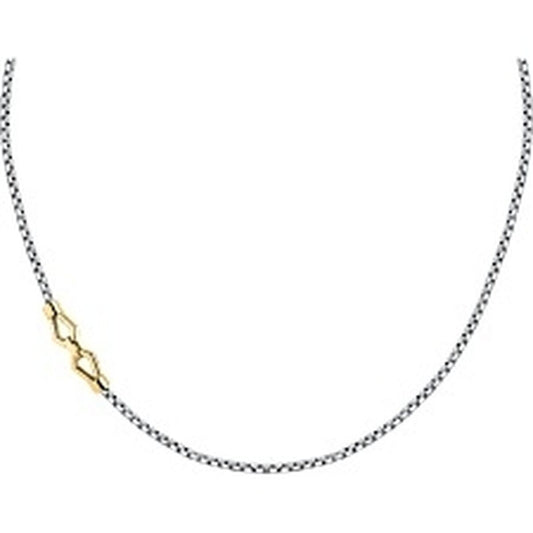 Elegante zilverkleurige Morellato ketting met verfijnde details en een stijlvolle uitstraling.