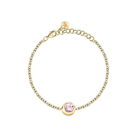 Zilverkleurige Morellato armband voor dames, elegant ontwerp met een glanzende afwerking.