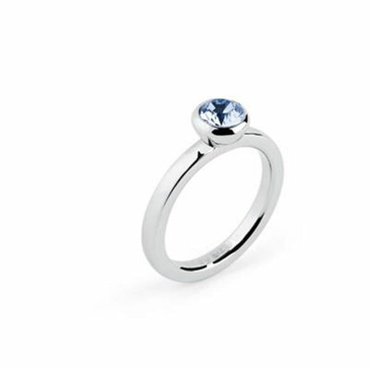 Brosway ring voor dames maat 18 met een elegante blauwe steen en stijlvolle afwerking.
