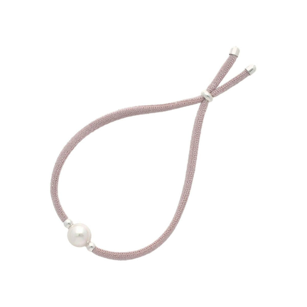 Elegant roze Majorica armband met parel, perfect voor elke gelegenheid.