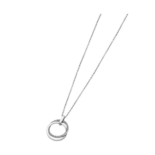 Lotus ketting dames met een elegant, tijdloos design en een ronde hanger.