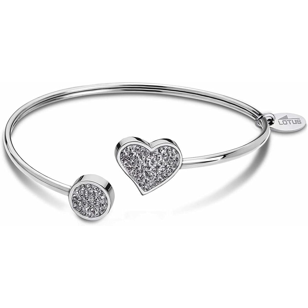 Lotus armband voor dames met een elegant hartdesign en sprankelende details.